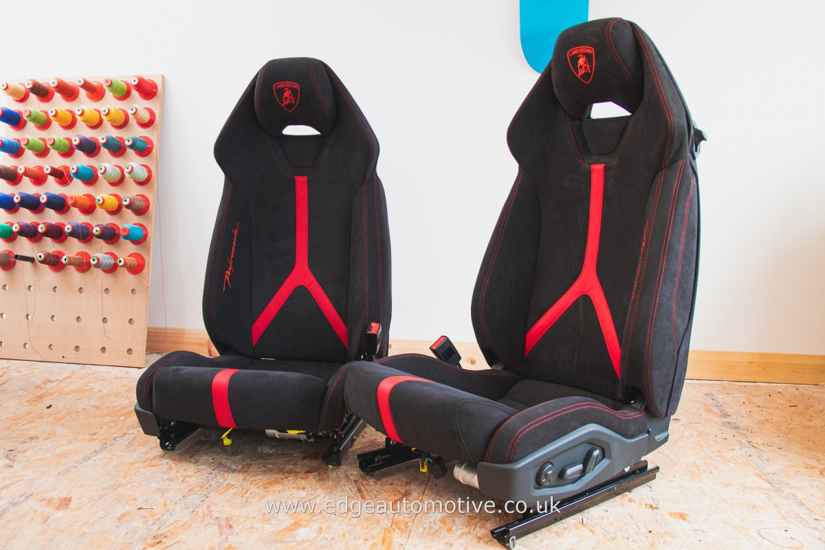 Performante Alcantara and leather retrim EDGE Automotive