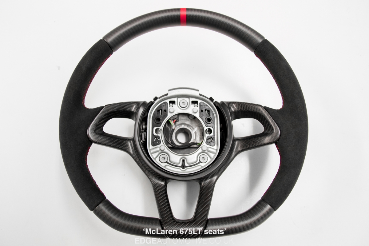 Steering Wheel Retrim Leather/Alcantara EDGE Automotive