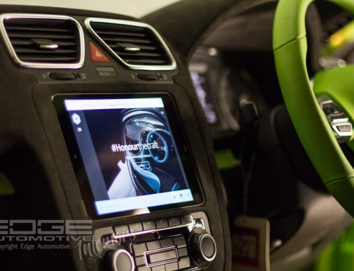 Apple iPad Mini car install in VW Scirroco