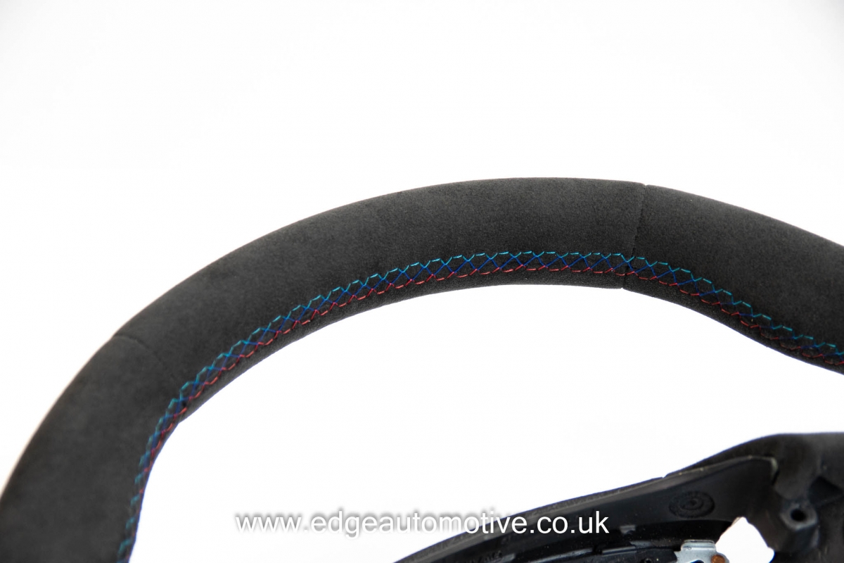 Steering Wheel Retrim Leather/Alcantara EDGE Automotive