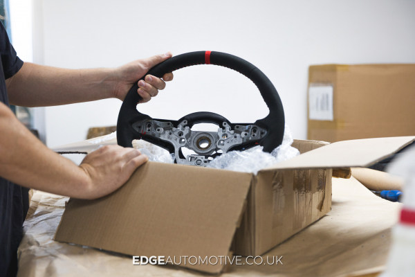 Boxing the steering wheel (1 of 1)